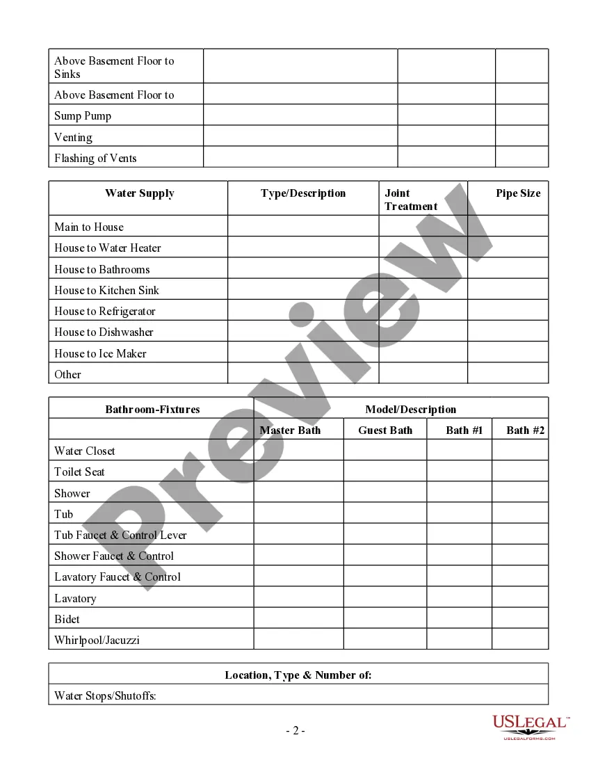 Preview Plumbing Contract for Contractor