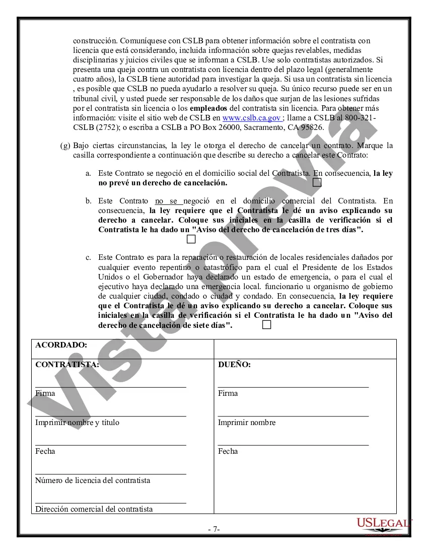 Preview Contrato de albañil para contratista