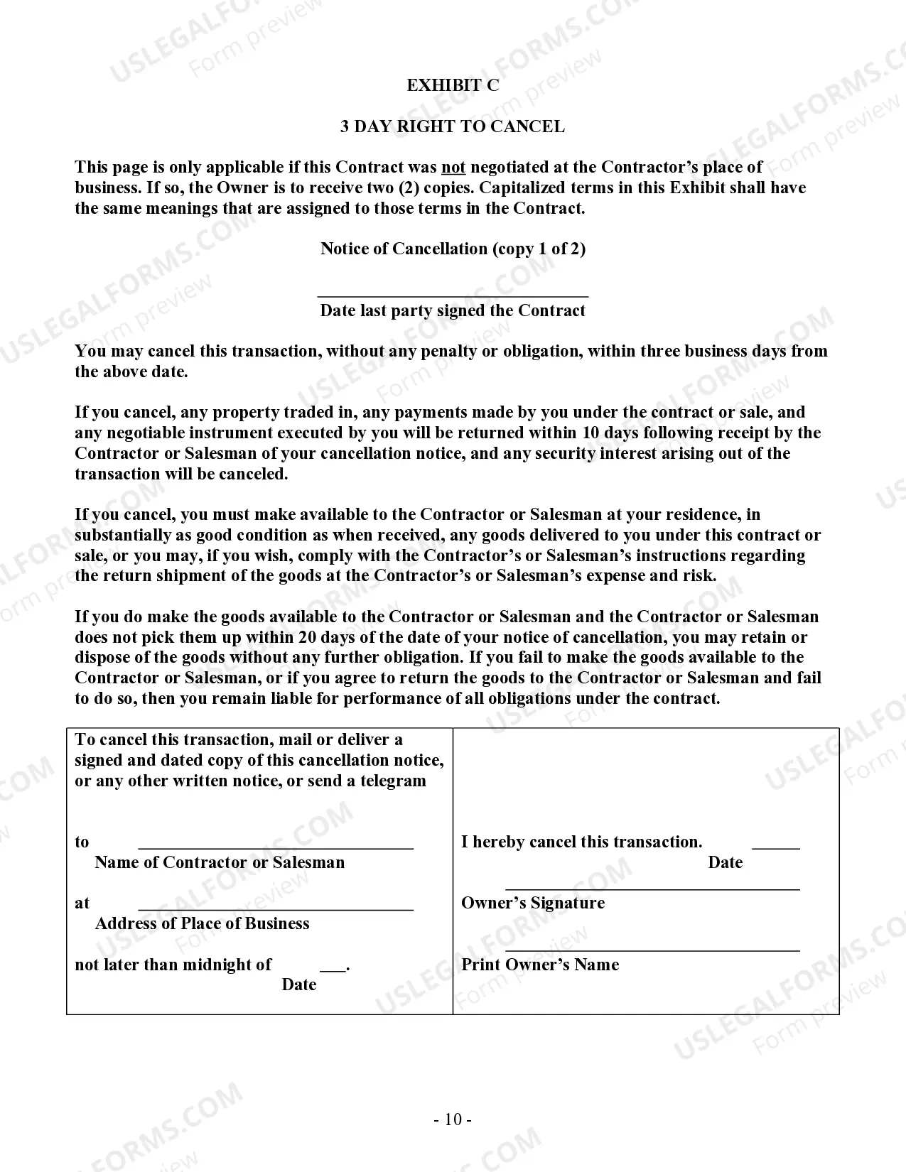 Preview Brick Mason Contract for Contractor