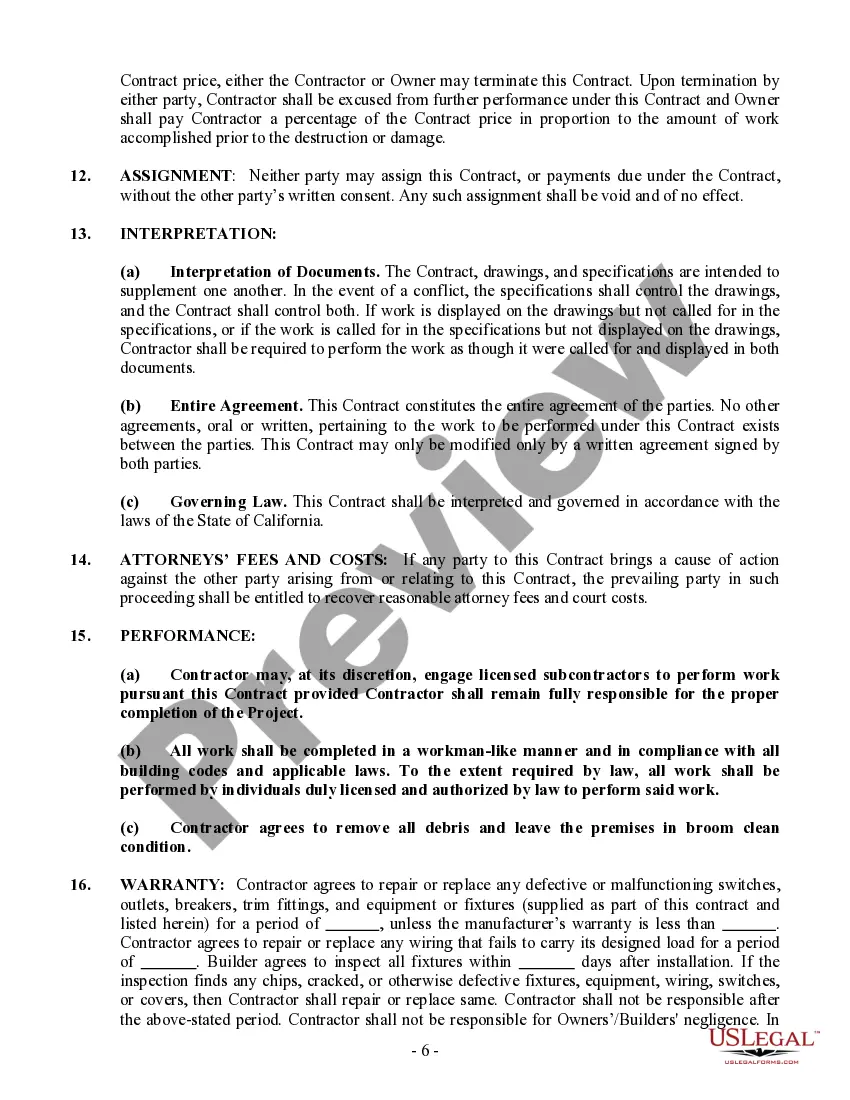 Get Electrical Contract for Contractor Preview Electrical Contract for Contractor