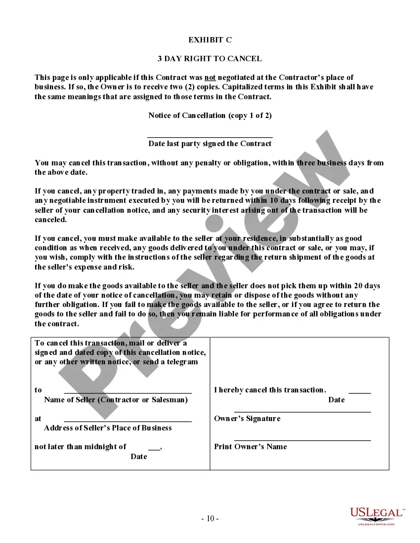 Preview Sheetrock Drywall Contract for Contractor
