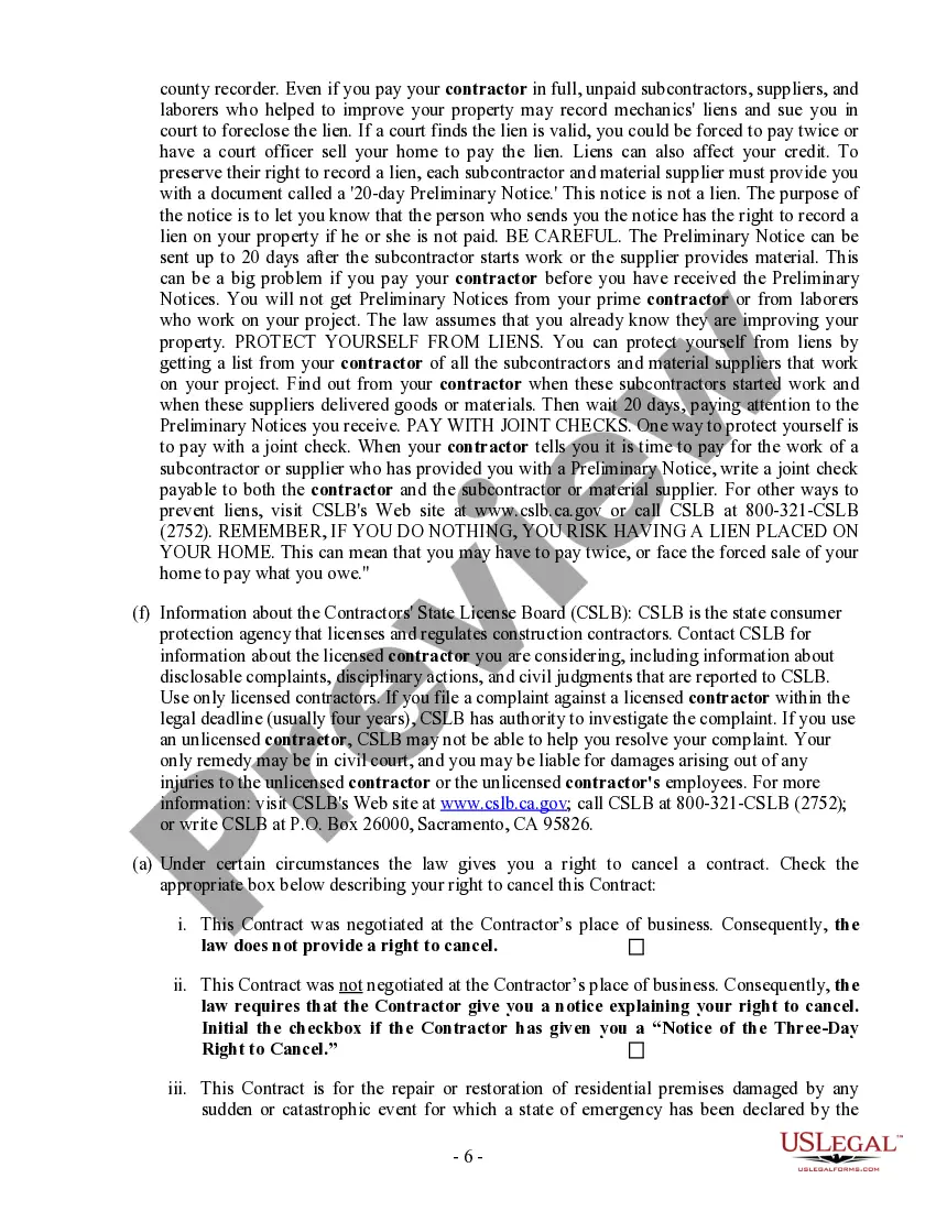Preview Sheetrock Drywall Contract for Contractor