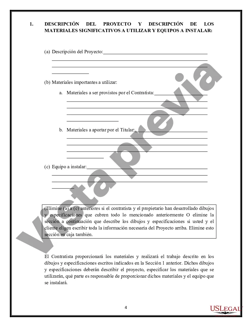 Preview Contrato de mejoras para el hogar de servicio y reparación de California