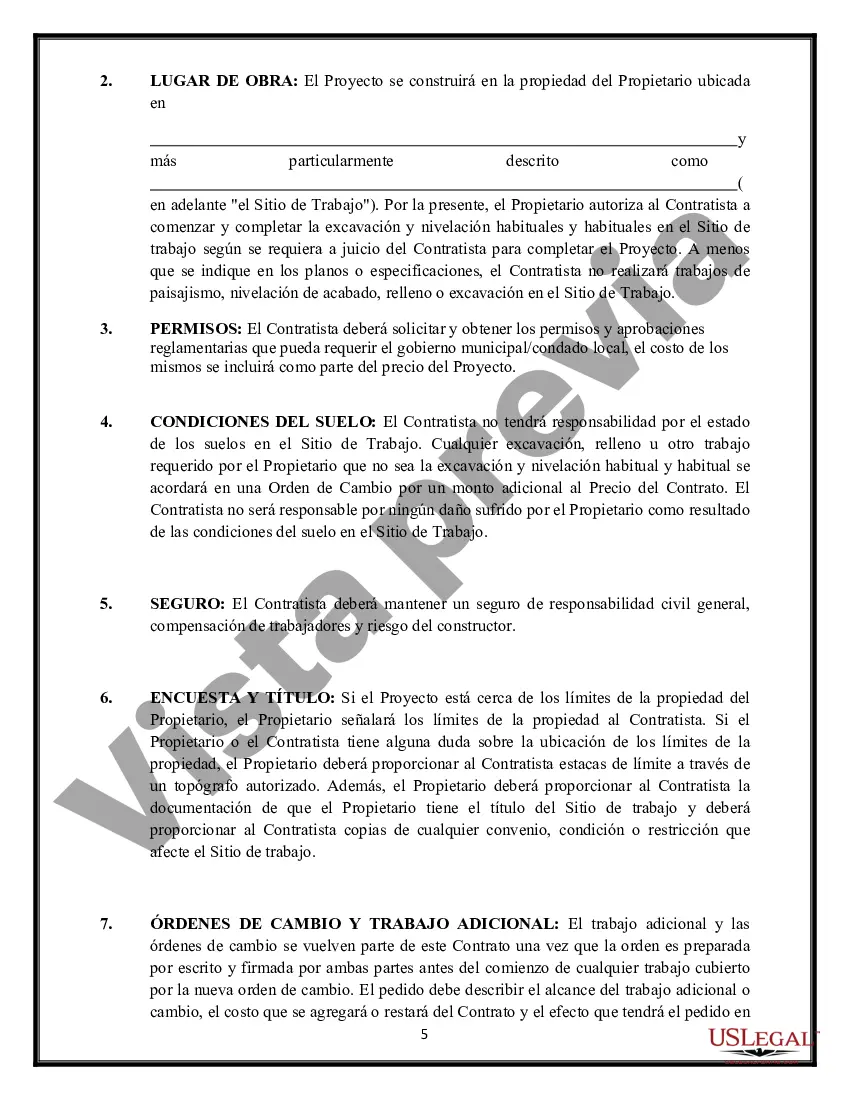 Preview Contrato de mejoras para el hogar de servicio y reparación de California