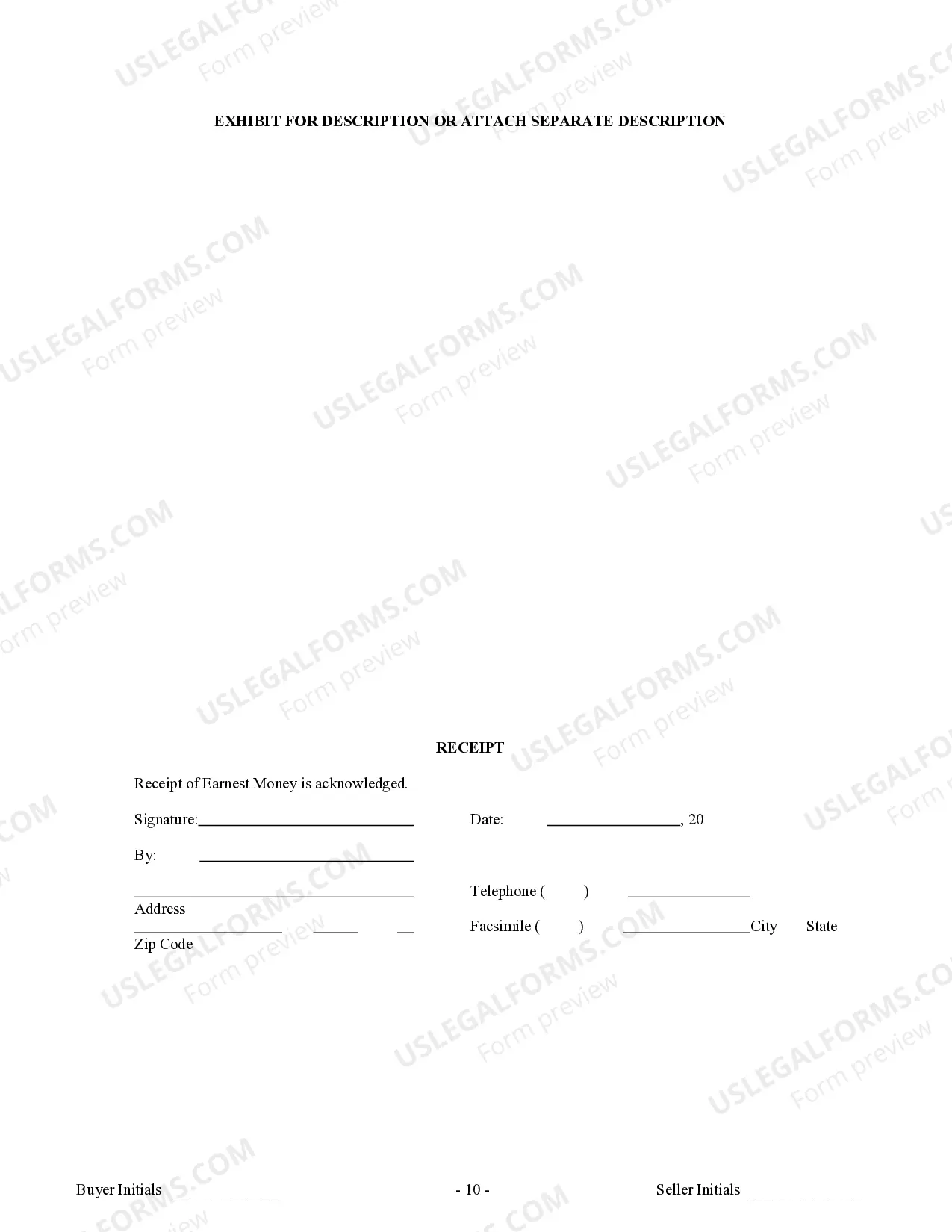 Preview Contract for Sale and Purchase of Real Estate with No Broker for Residential Home Sale Agreement