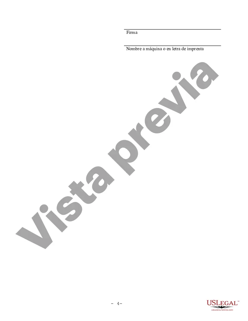 Preview Acuerdo prematrimonial prenupcial de California sin estados financieros