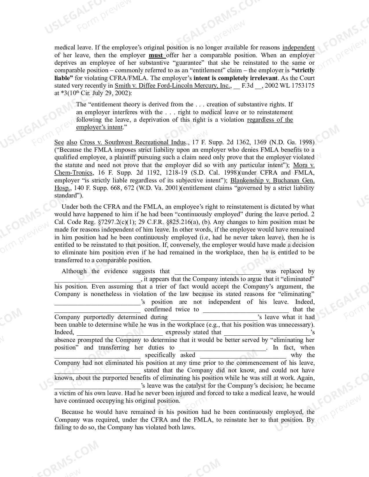 Preview Demand Letter Related to Workplace Injury