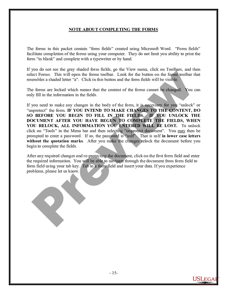 page 8 California Summary Dissolution of Marriage Package with No Children - Divorce preview