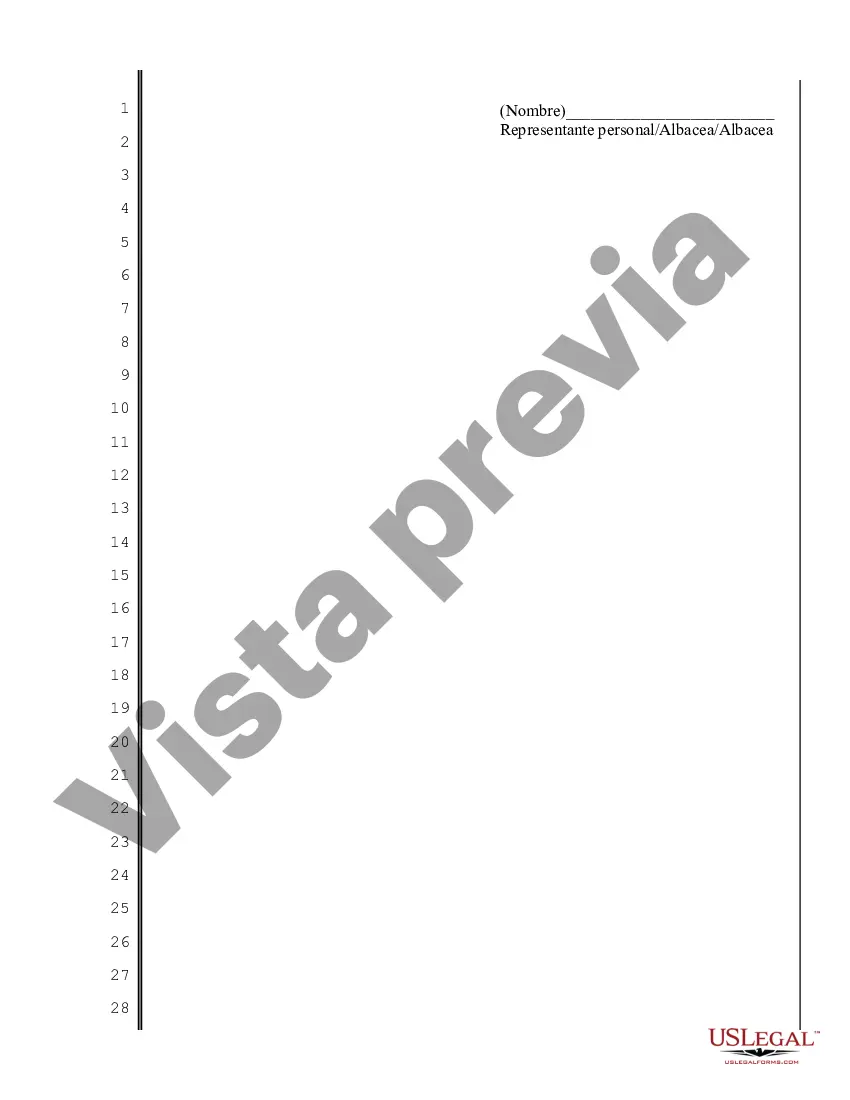 Preview Renuncia y renuncia de propiedad de California por testamento por testamento