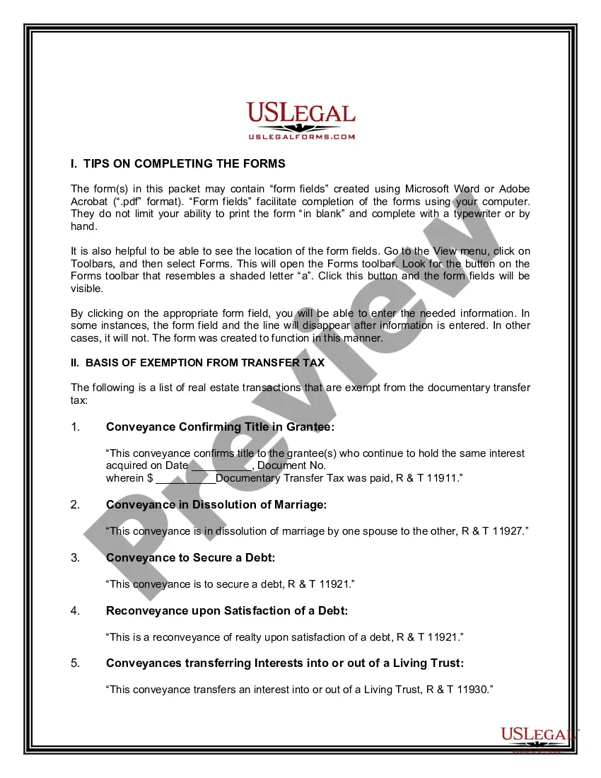 Get Enhanced Life Estate Deed from Husband and Wife, or two individuals, to a Trust. Preview Enhanced Life Estate Deed from Husband and Wife, or two individuals, to a Trust.