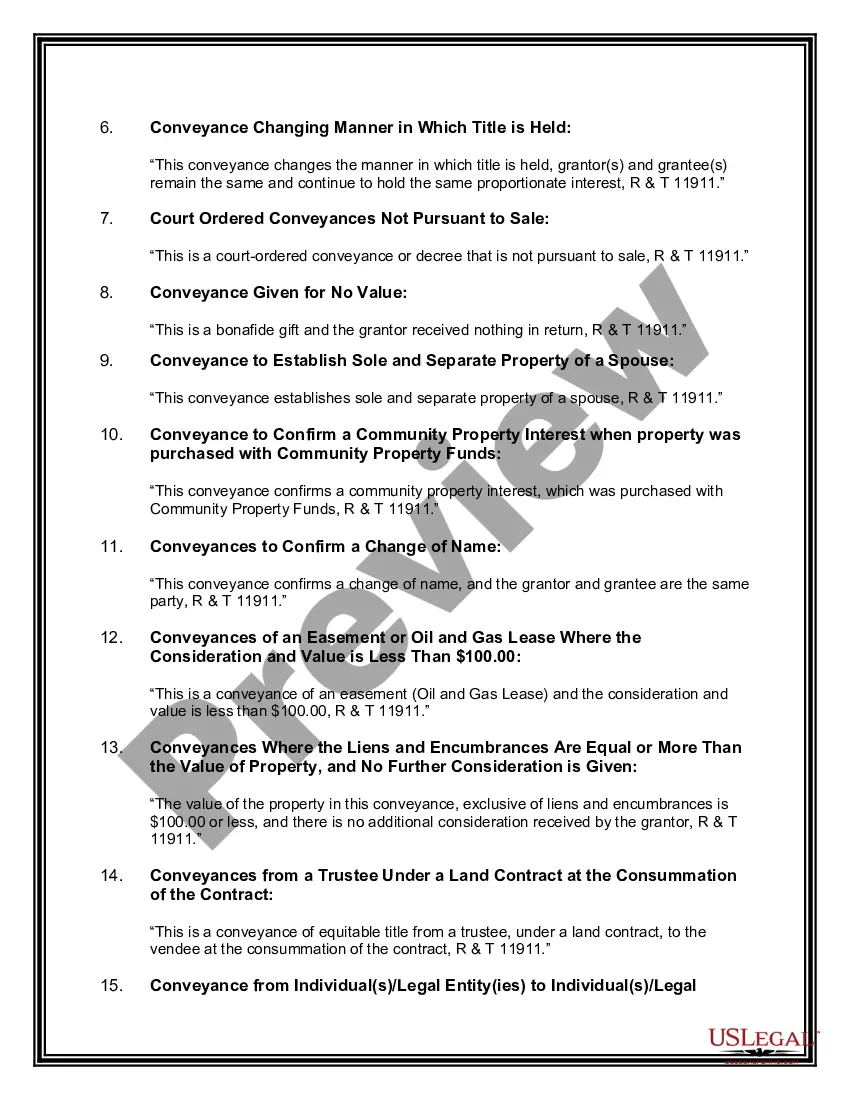 Get Enhanced Life Estate Deed from Husband and Wife, or two individuals, to a Trust. Preview Enhanced Life Estate Deed from Husband and Wife, or two individuals, to a Trust.