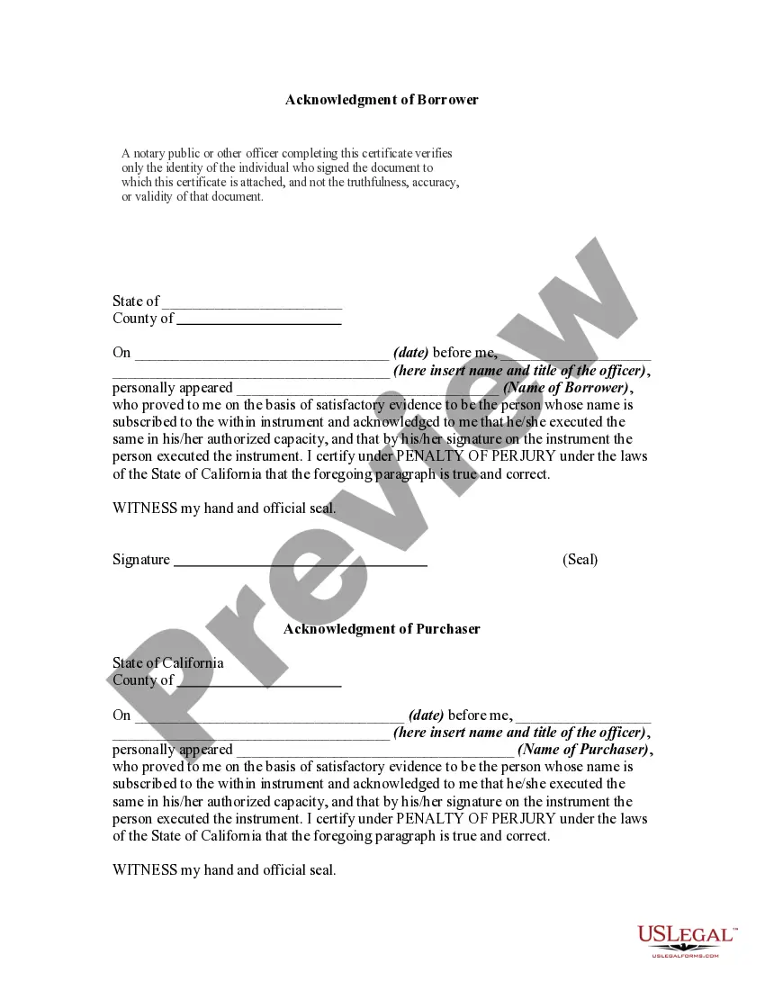 Preview Assumption of Deed of Trust, and Release of One of Original Borrowers