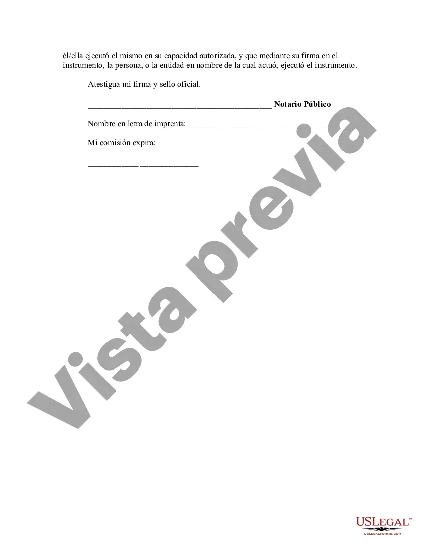 Preview Descargo de responsabilidad por parte del beneficiario de todos los derechos en virtud del fideicomiso y aceptación del descargo de responsabilidad por parte del fideicomisario