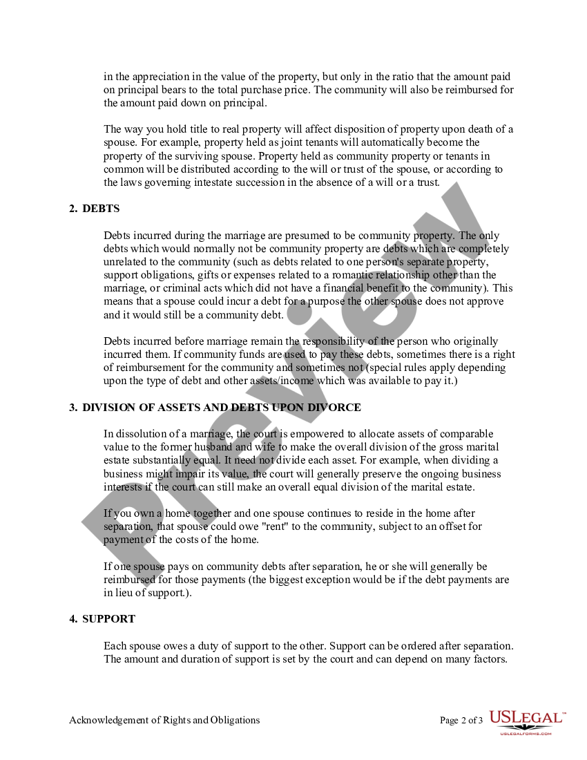 Postnuptial Property Agreement California Sample Postnuptial