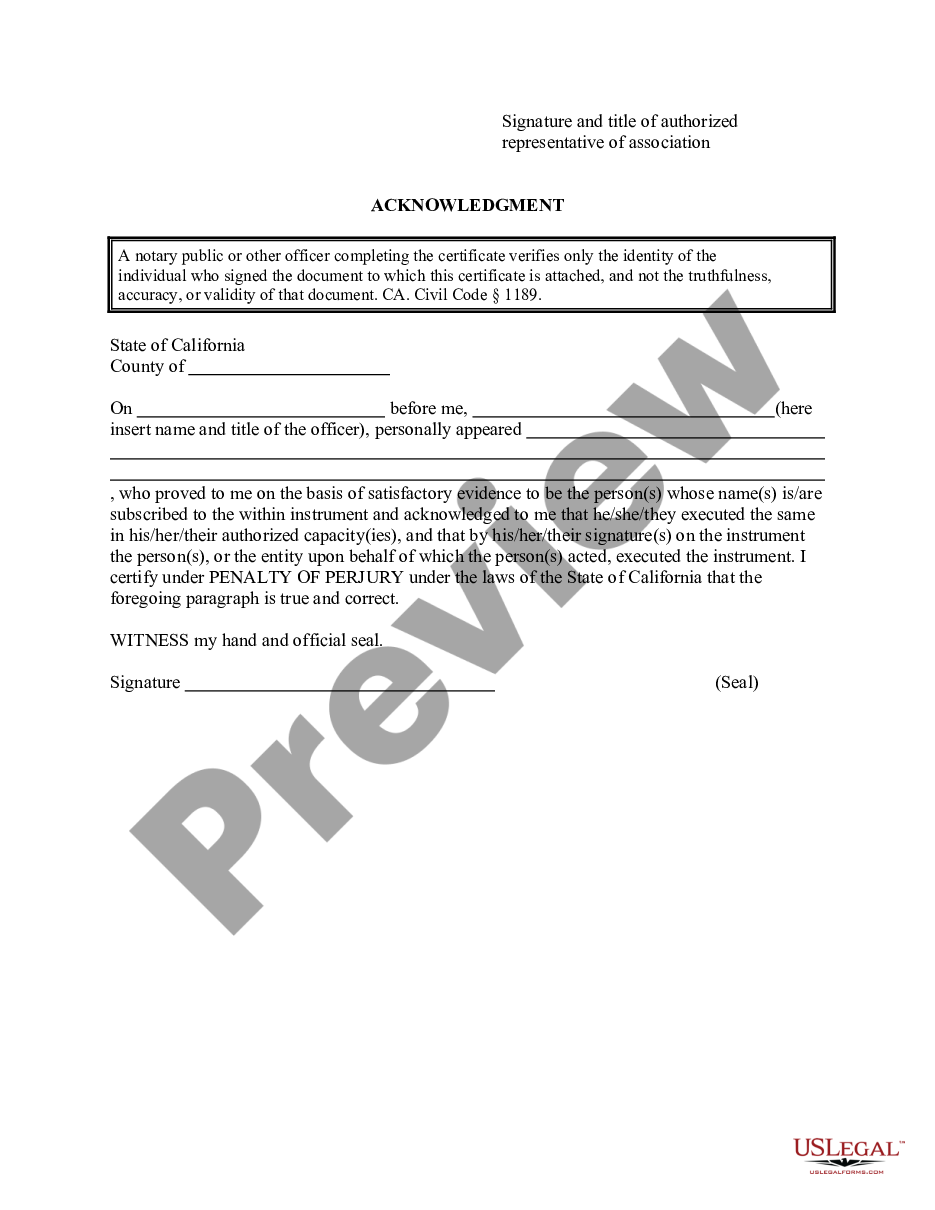 page 1 Notice of Delinquent Assessment by Governing Authorities preview