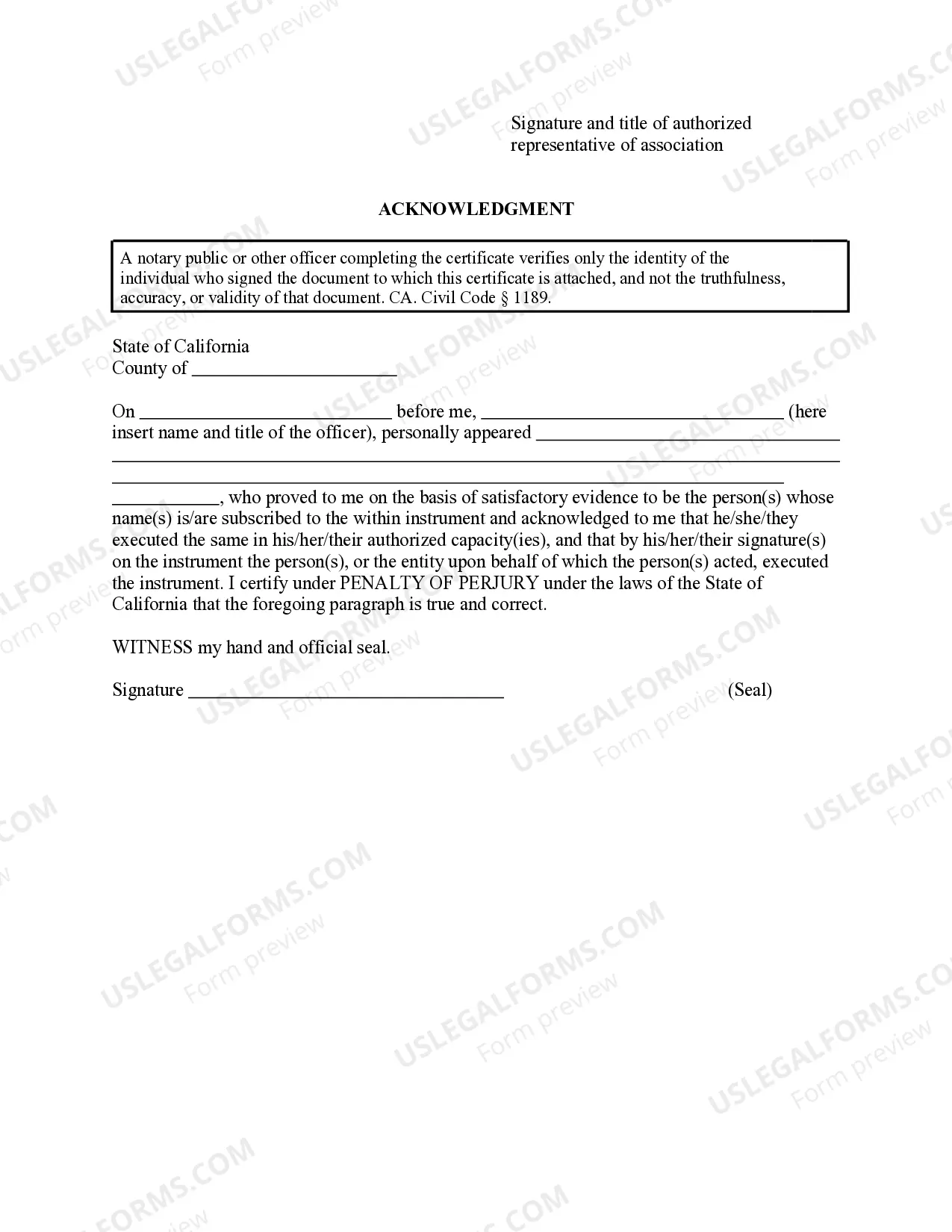 Preview Notice of Delinquent Assessment by Governing Authorities