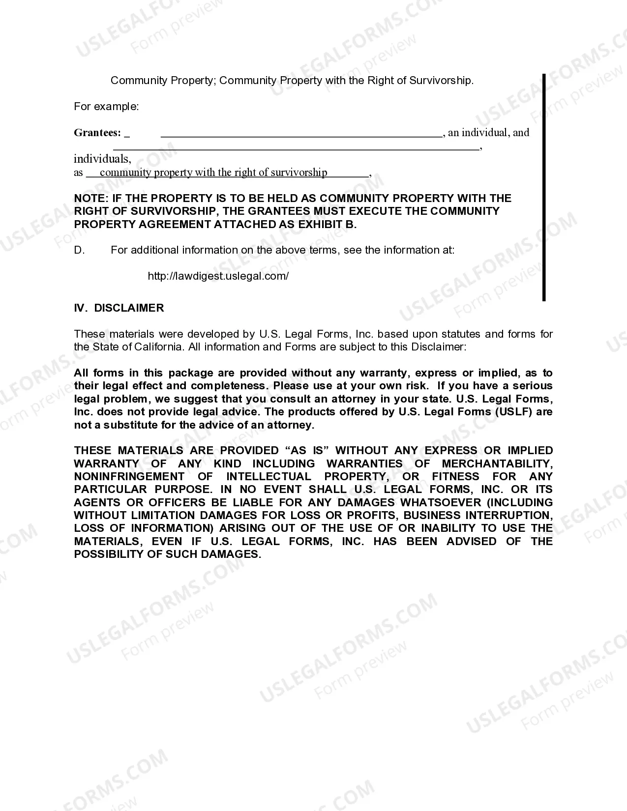 Preview Enhanced Life Estate or Lady Bird Quitclaim Deed from Individual to Two Individuals or Husband and Wife