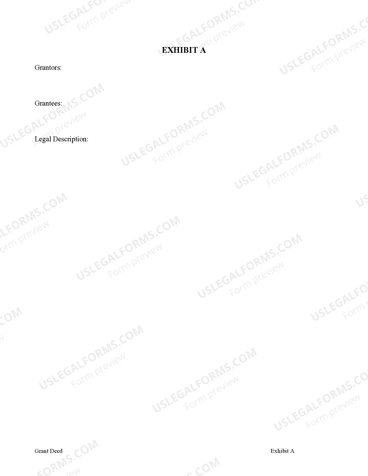 Preview Grant Deed - Husband and Wife to Two Individuals