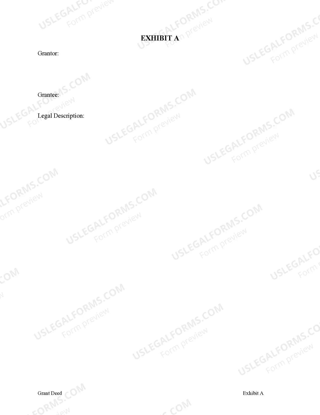 Preview Grant Deed - Three Individuals to Trust