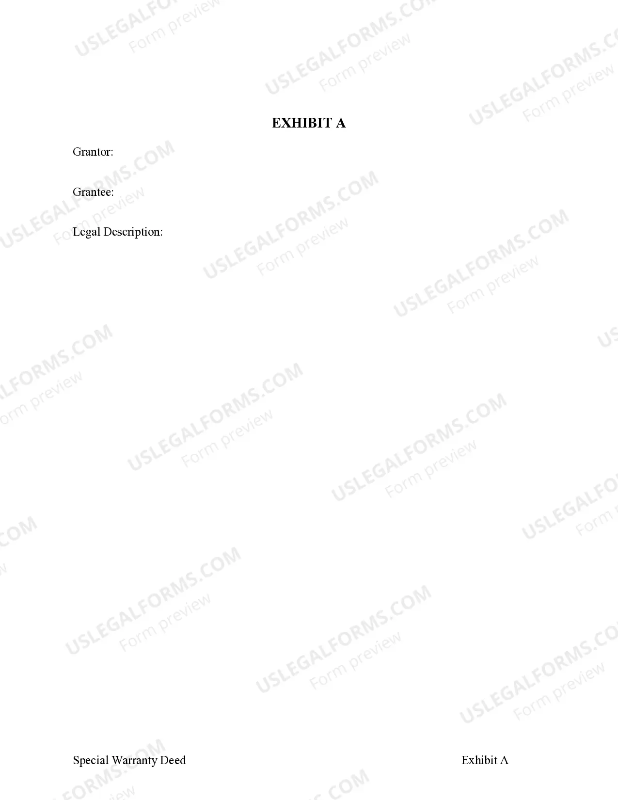 Preview Special Warranty Deed - Two Individuals to Husband and Wife