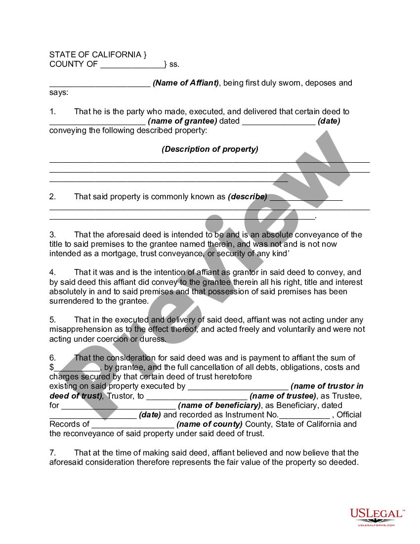 bakersfield-california-estoppel-affidavit-regarding-deed-in-lieu-of