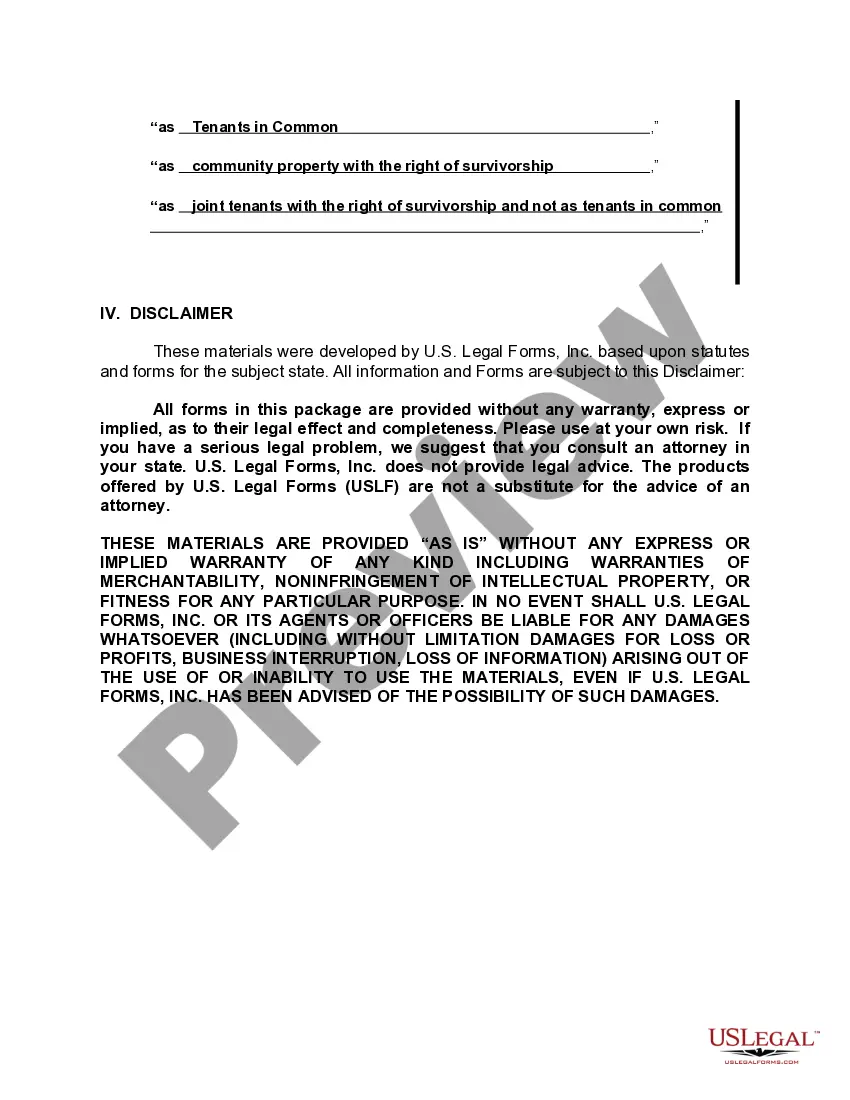 Preview Quitclaim Deed from Individual to Two Individuals in Joint Tenancy