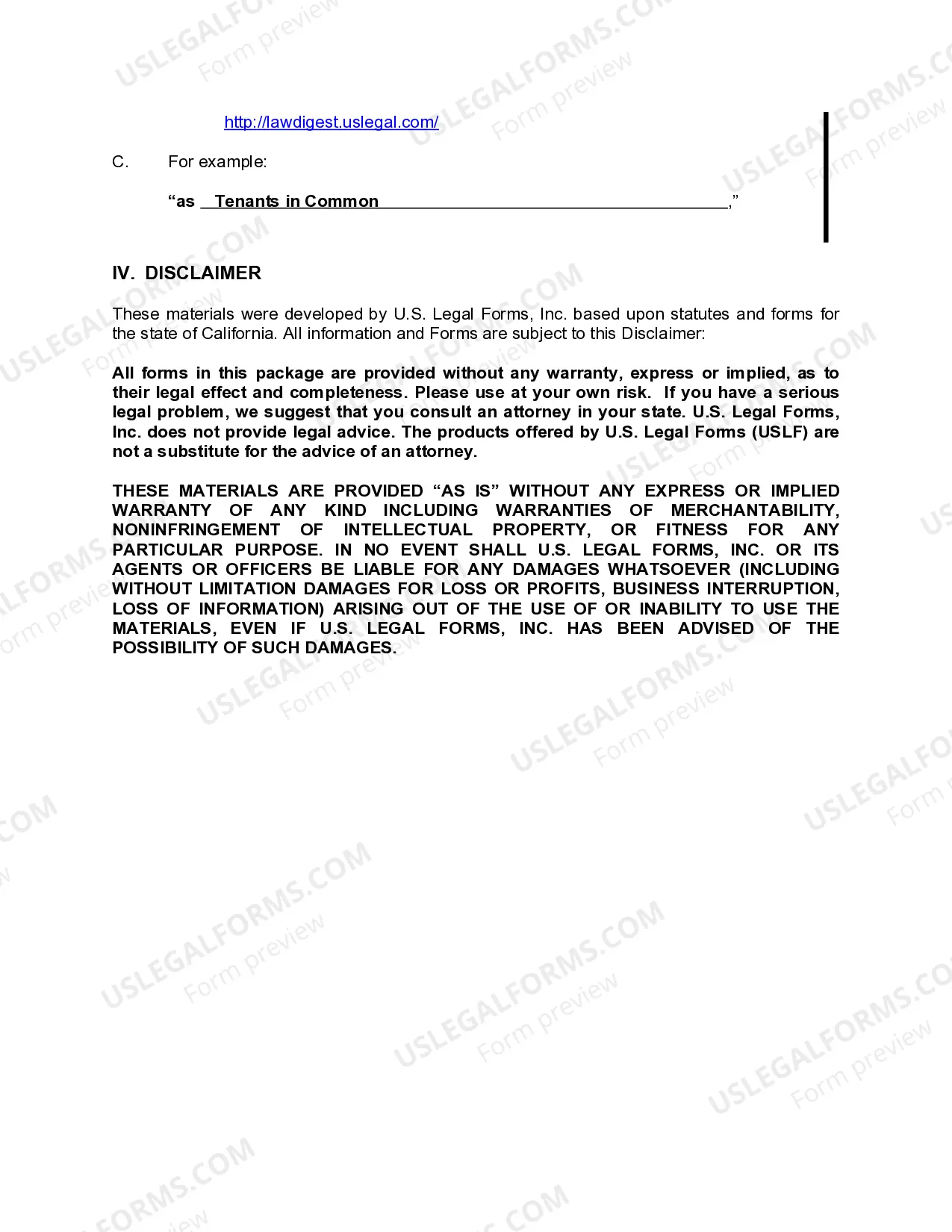 Preview Grant Deed from Trust to Two Individuals