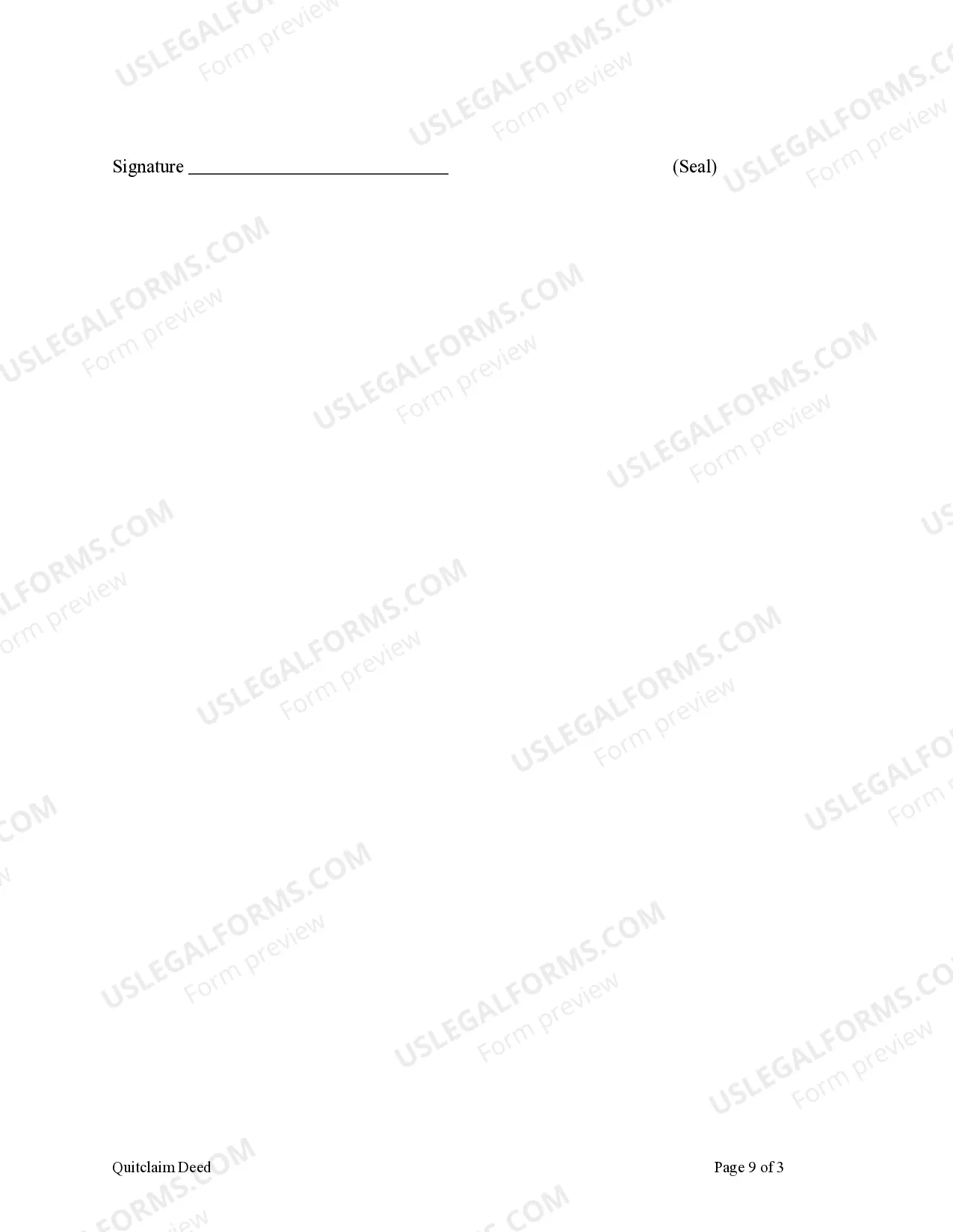 Preview Enhanced Life Estate or Lady Bird Quitclaim Deed from Two Individuals, or Husband and Wife, to Two Individuals, or Husband and Wife