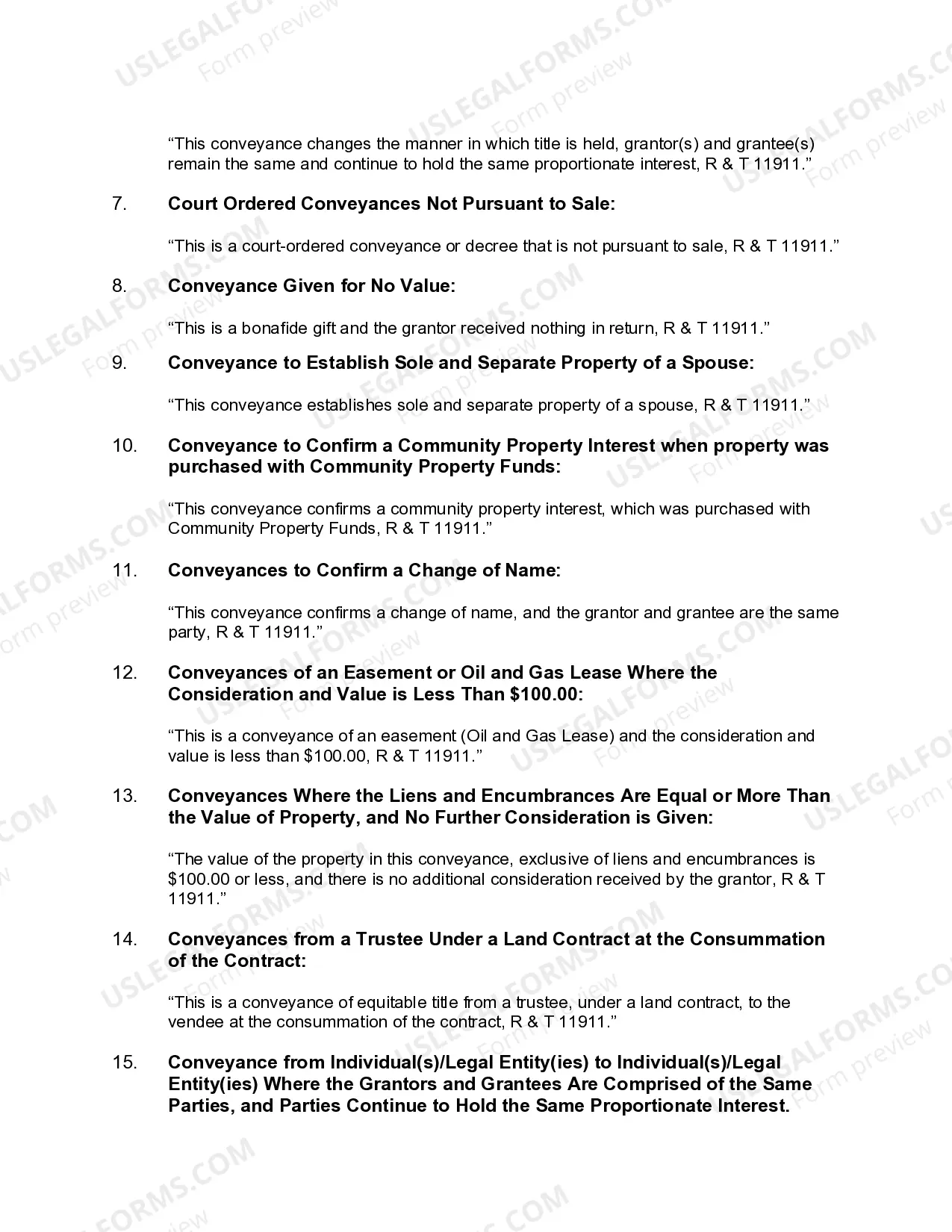 Preview Quitclaim Deed from a Limited Liability Company to a Husband and Wife