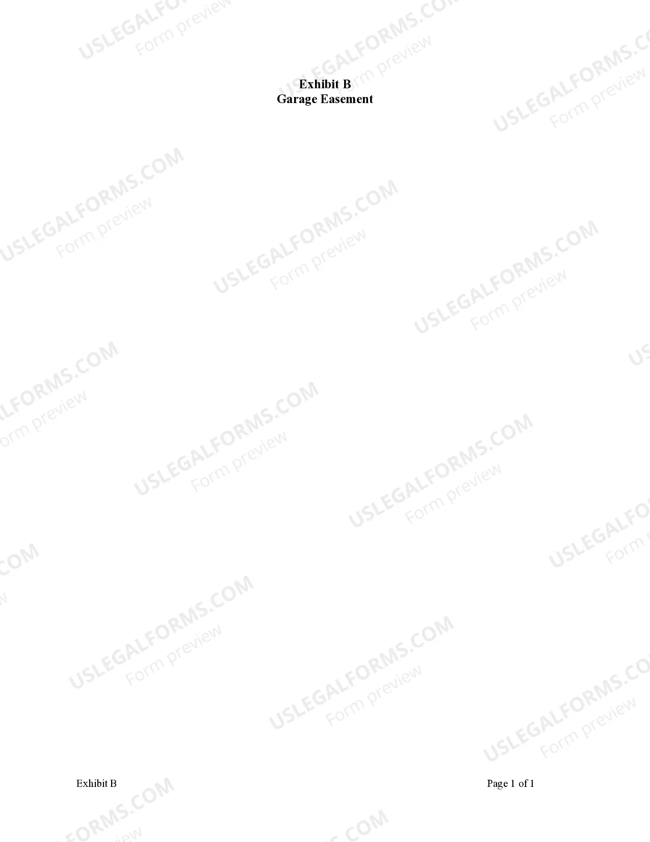 Preview Declaration of Road and Garage Maintenance Agreement