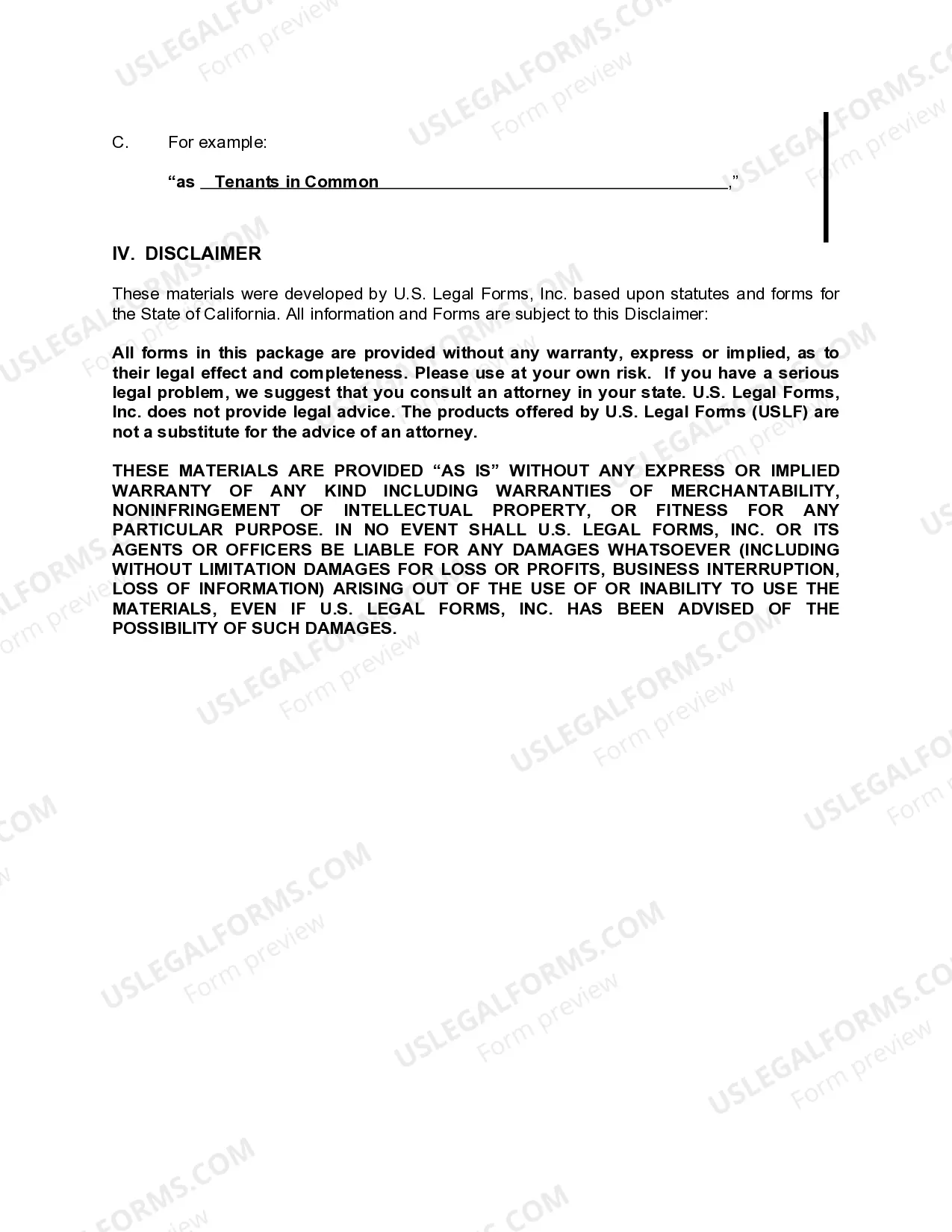 Preview Quitclaim Deed - Trust to Three Individuals