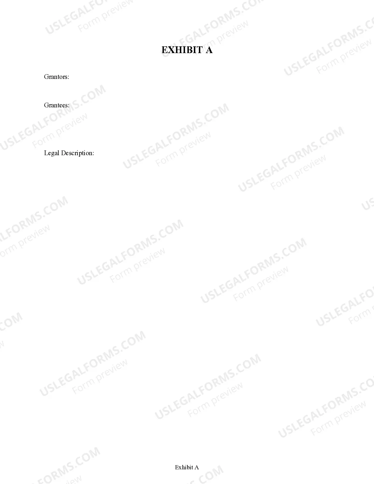 Preview Quitclaim Deed from Husband and Wife to Husband and Wife and Husband and Wife (Two Couples)