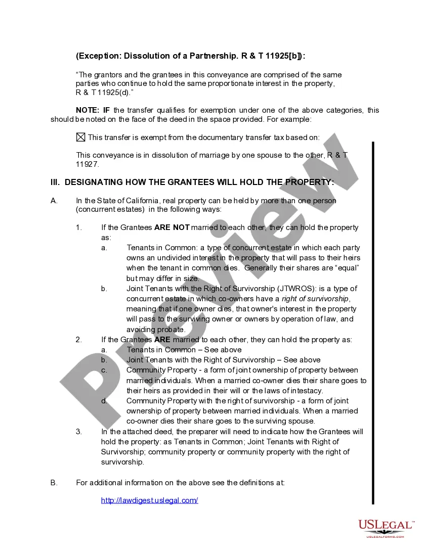 Preview Quitclaim Deed from an Individual to Two Individuals