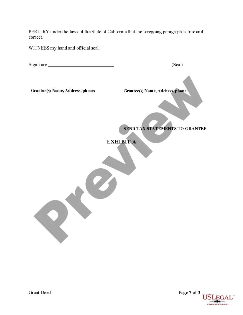 Preview Grant Deed from Individual to LLC