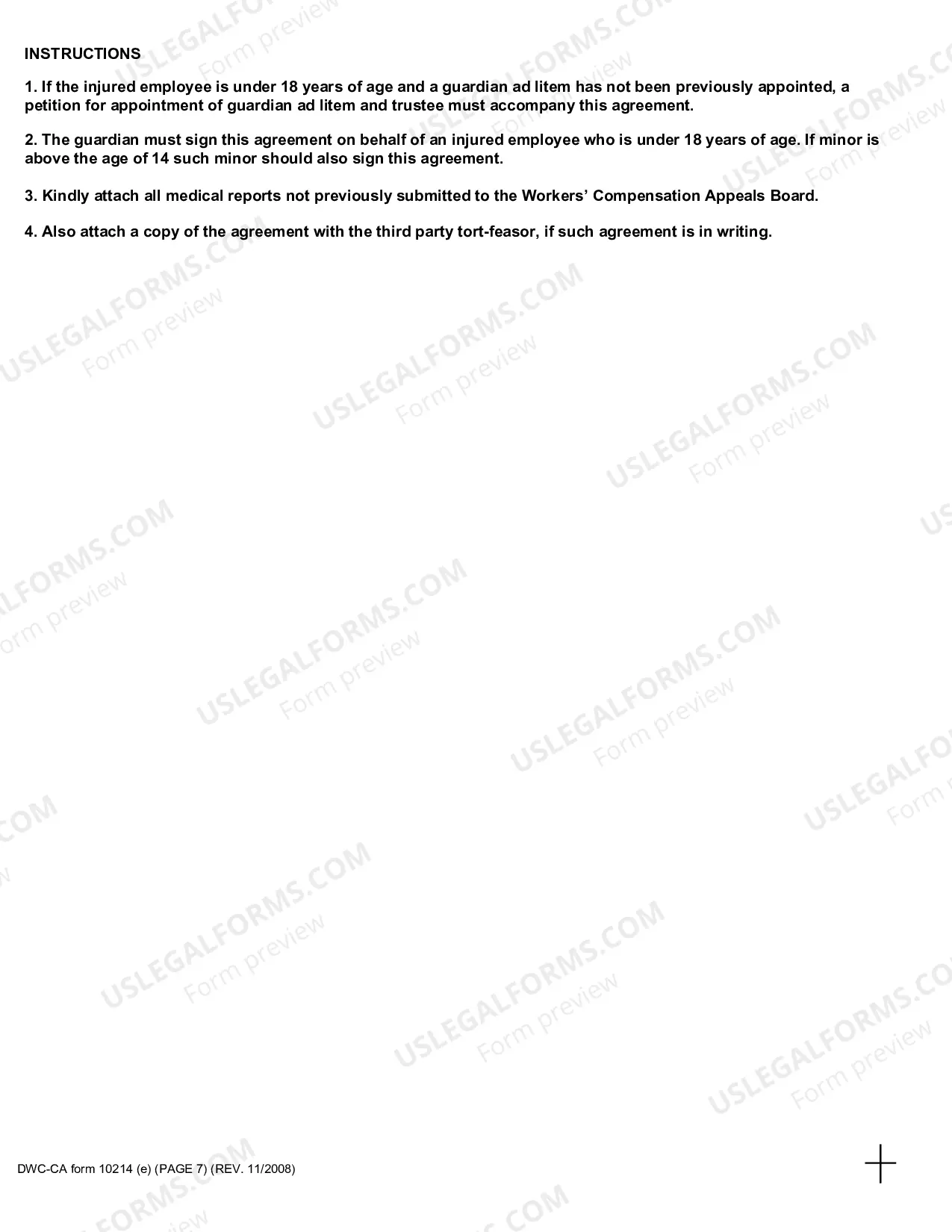 Preview Third Party Compromise and Release for Workers' Compensation