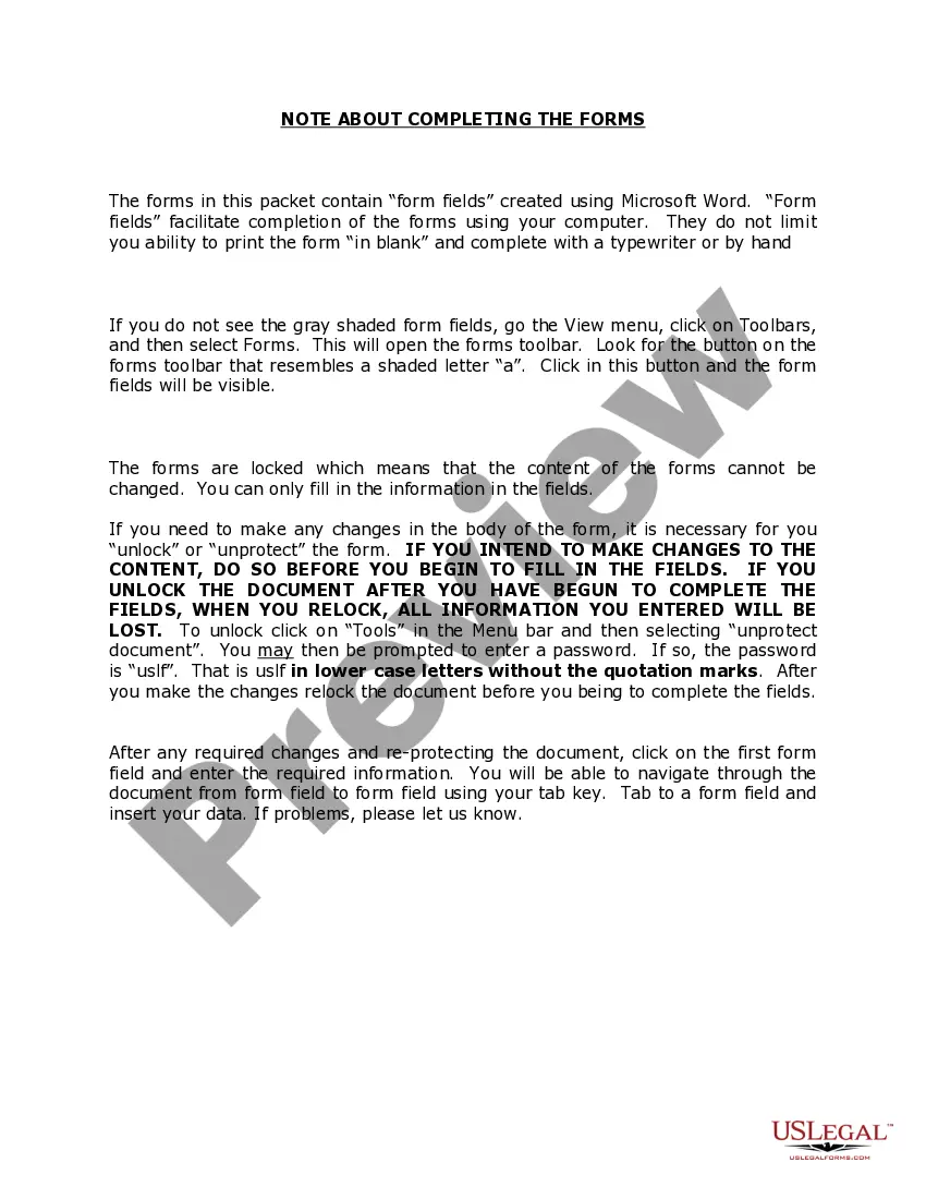 Preview California Minor Name Change Package to Conform to Gender Identity