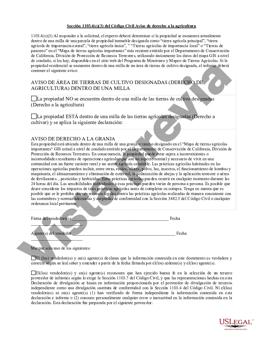 Preview Declaración de divulgación de riesgos naturales