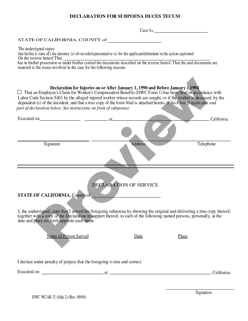 san-diego-california-subpoena-duces-tecum-ven-for-workers-compensation