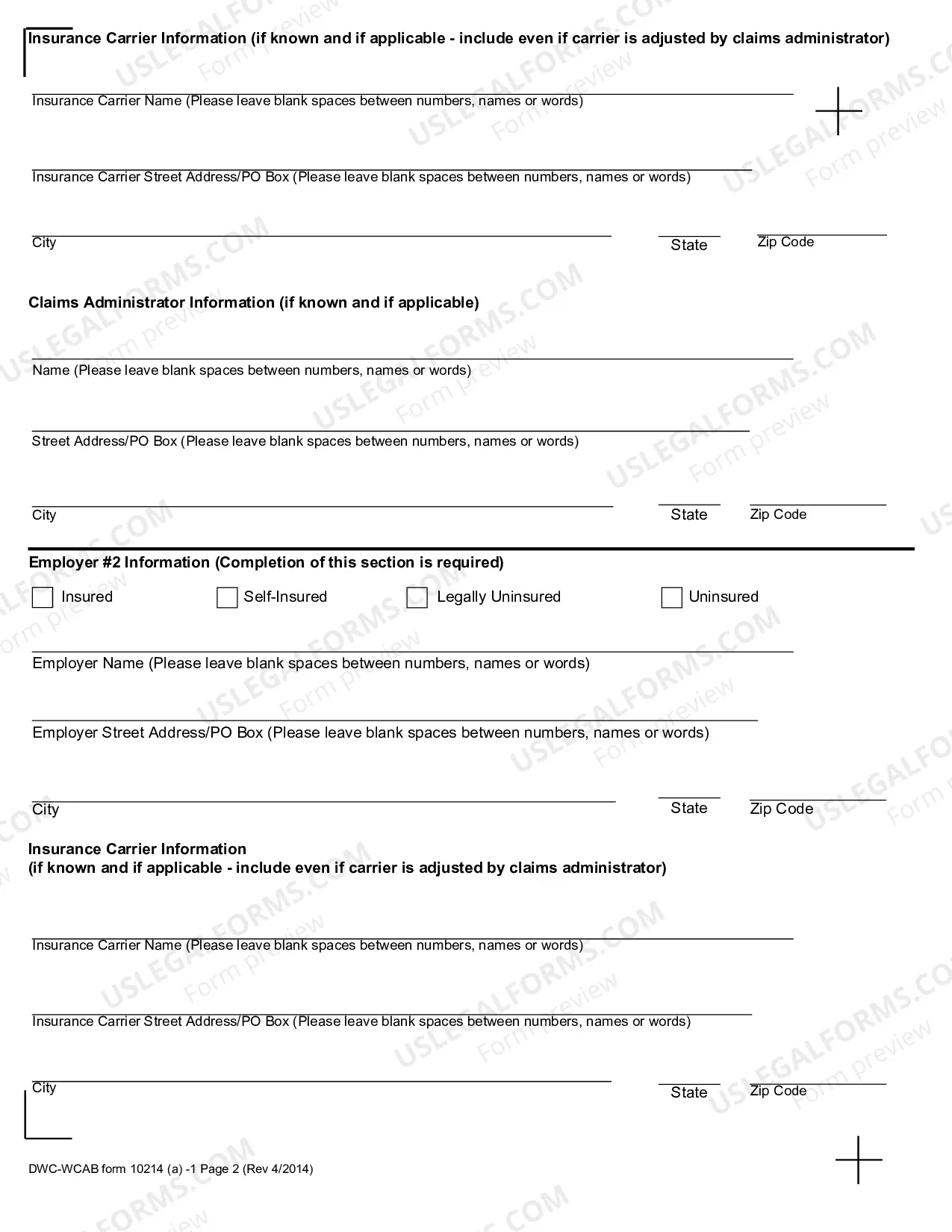 Preview Stipulations for Award for Workers' Compensation