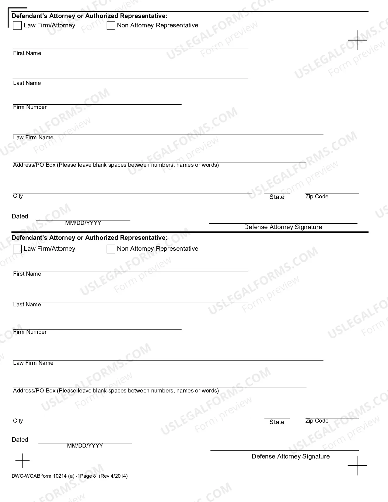 Preview Stipulations for Award for Workers' Compensation