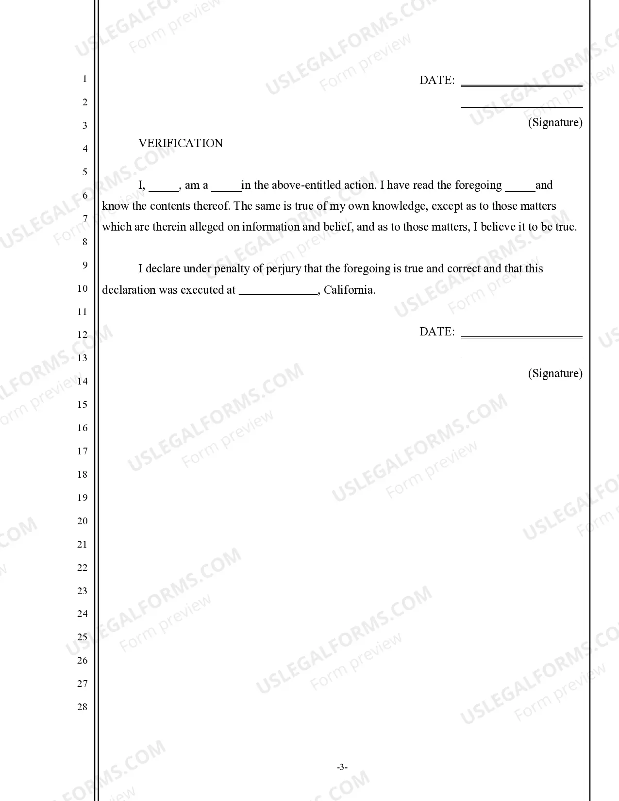Preview Complaint for Accounting - General - State Basis