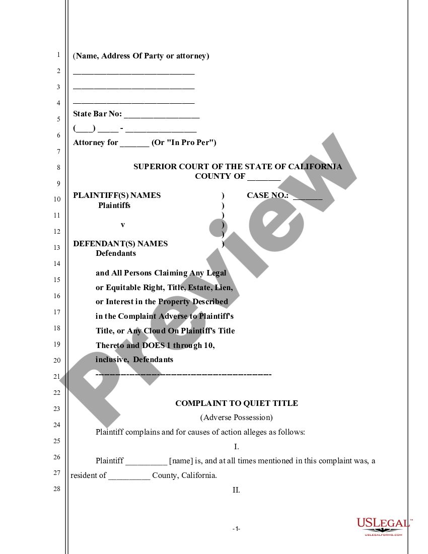 quiet-title-action-california-form-us-legal-forms