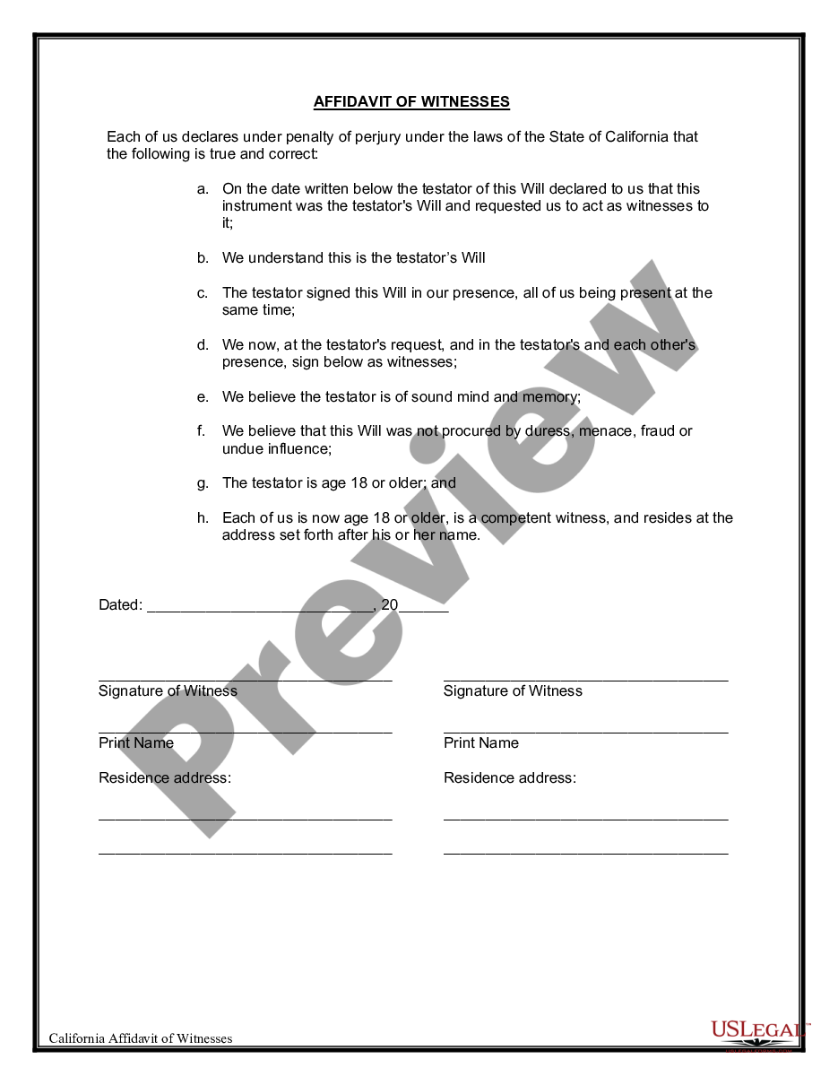 page 9 Mutual Wills containing Last Will and Testaments for Unmarried Persons with No Children preview