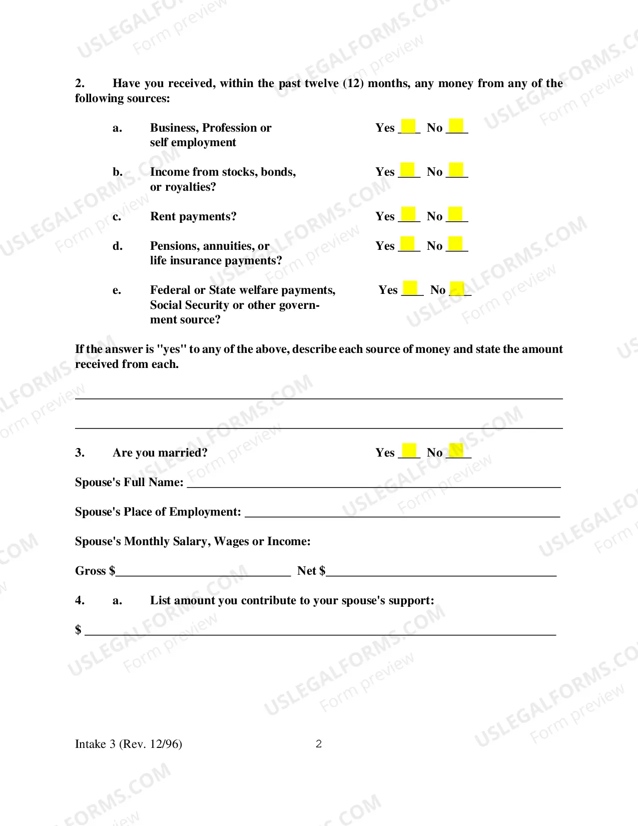 Preview Employment Discrimination Complaint