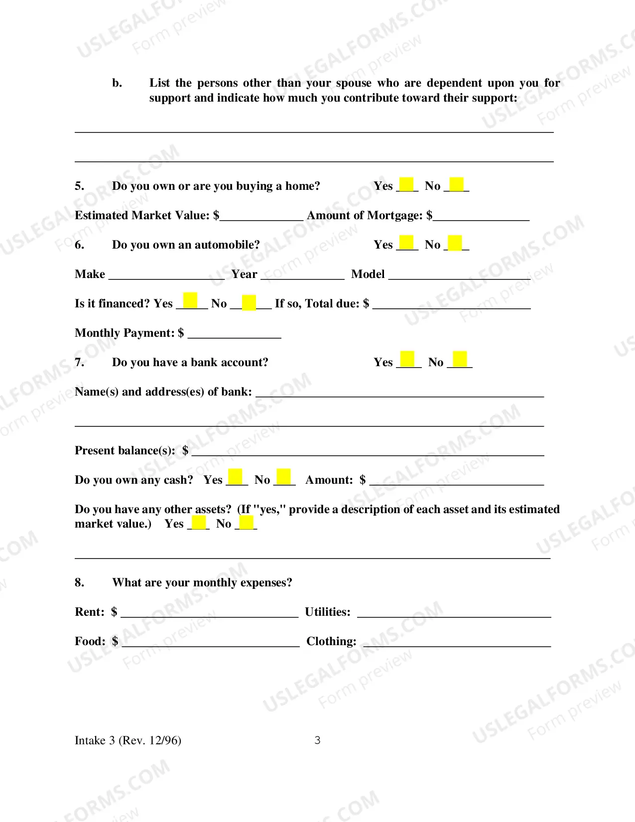 Preview Employment Discrimination Complaint