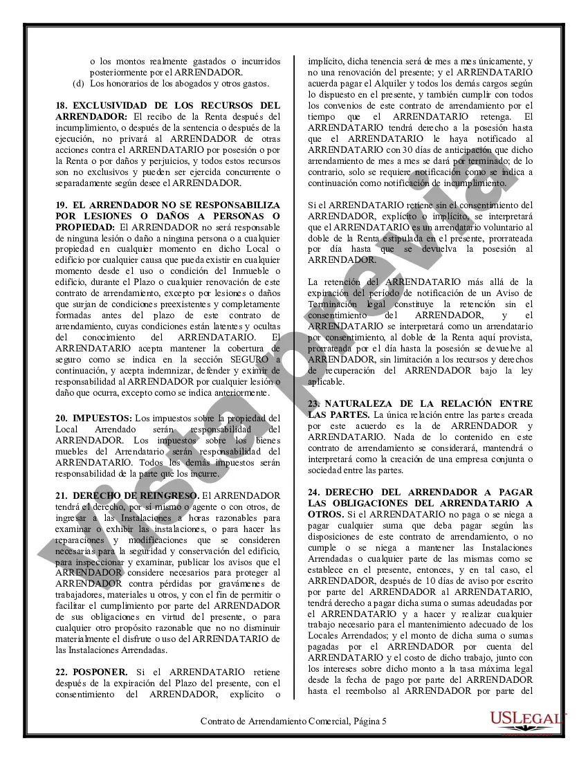 Preview Arrendamiento de edificio o espacio comercial