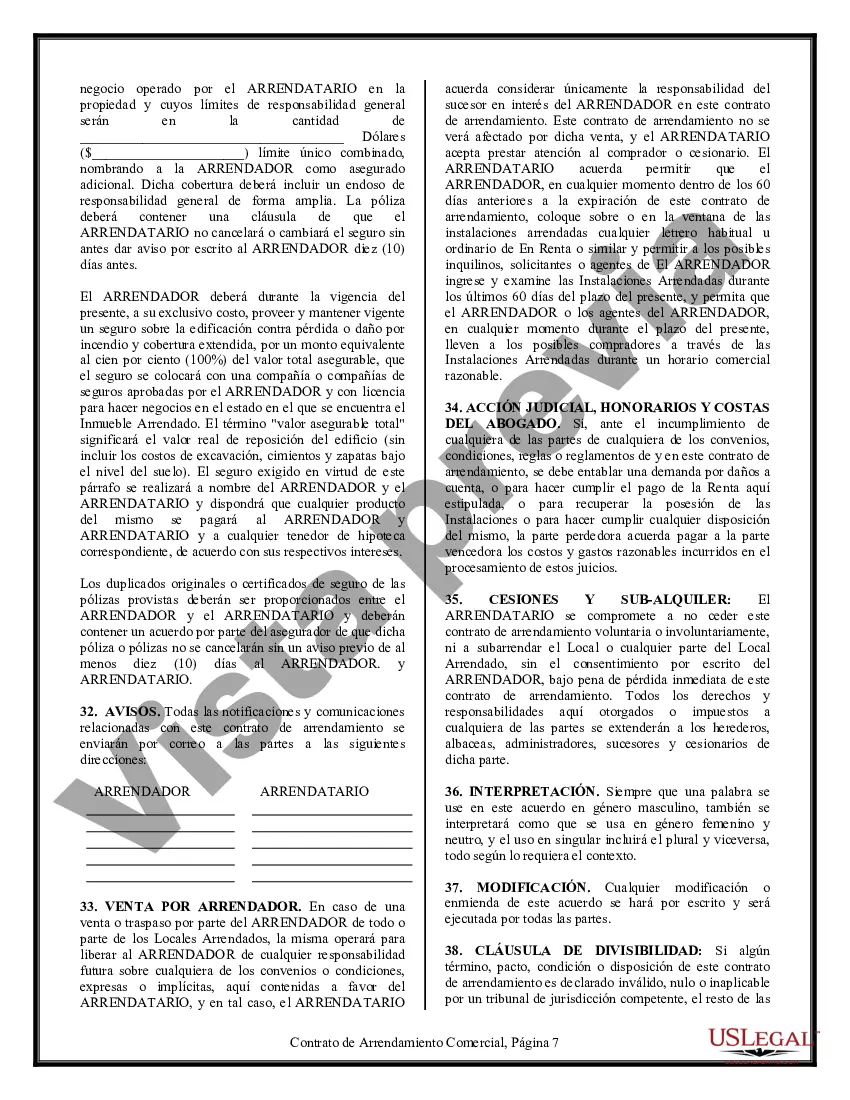 Preview Arrendamiento de edificio o espacio comercial