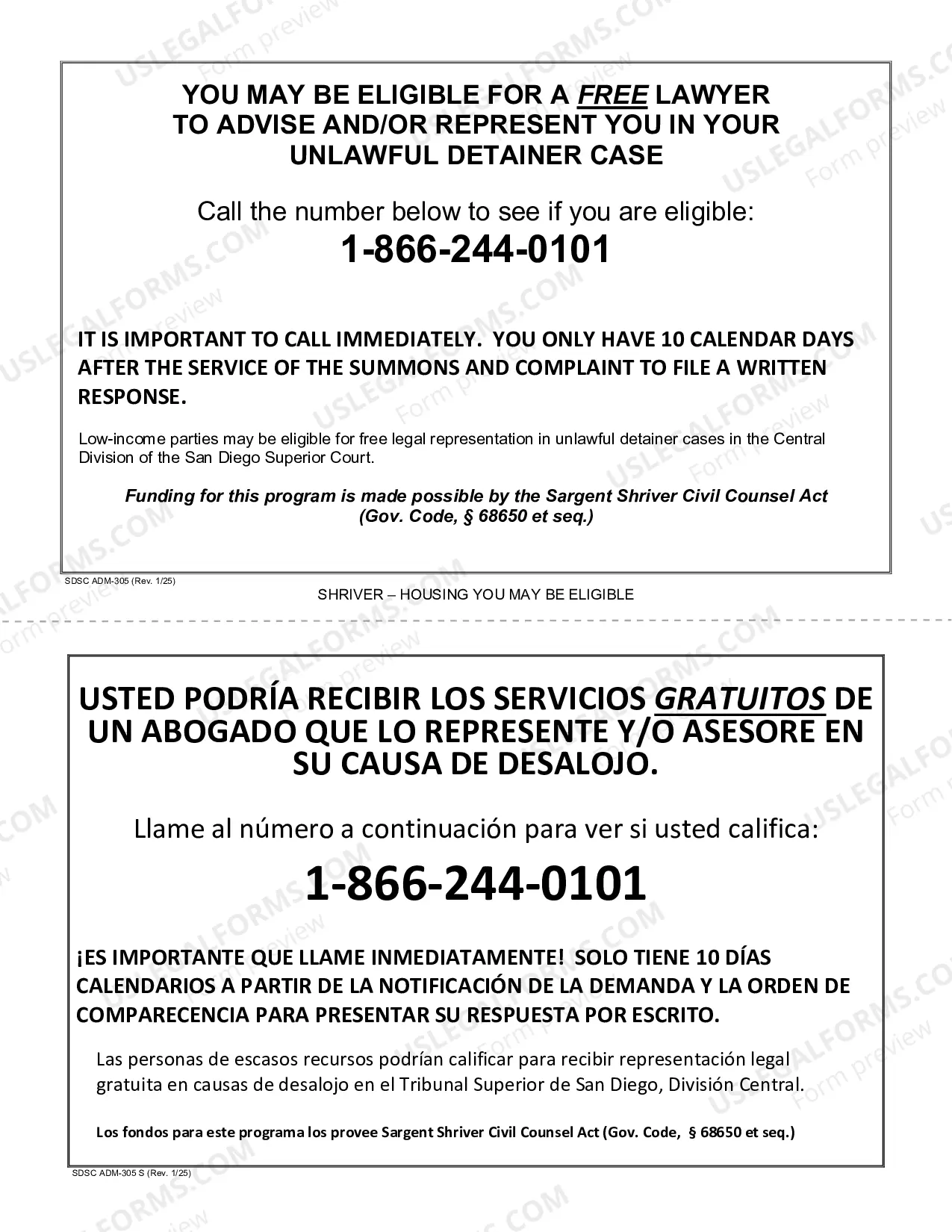 Preview Unlawful Detainer Complaint Packet of Forms and Information