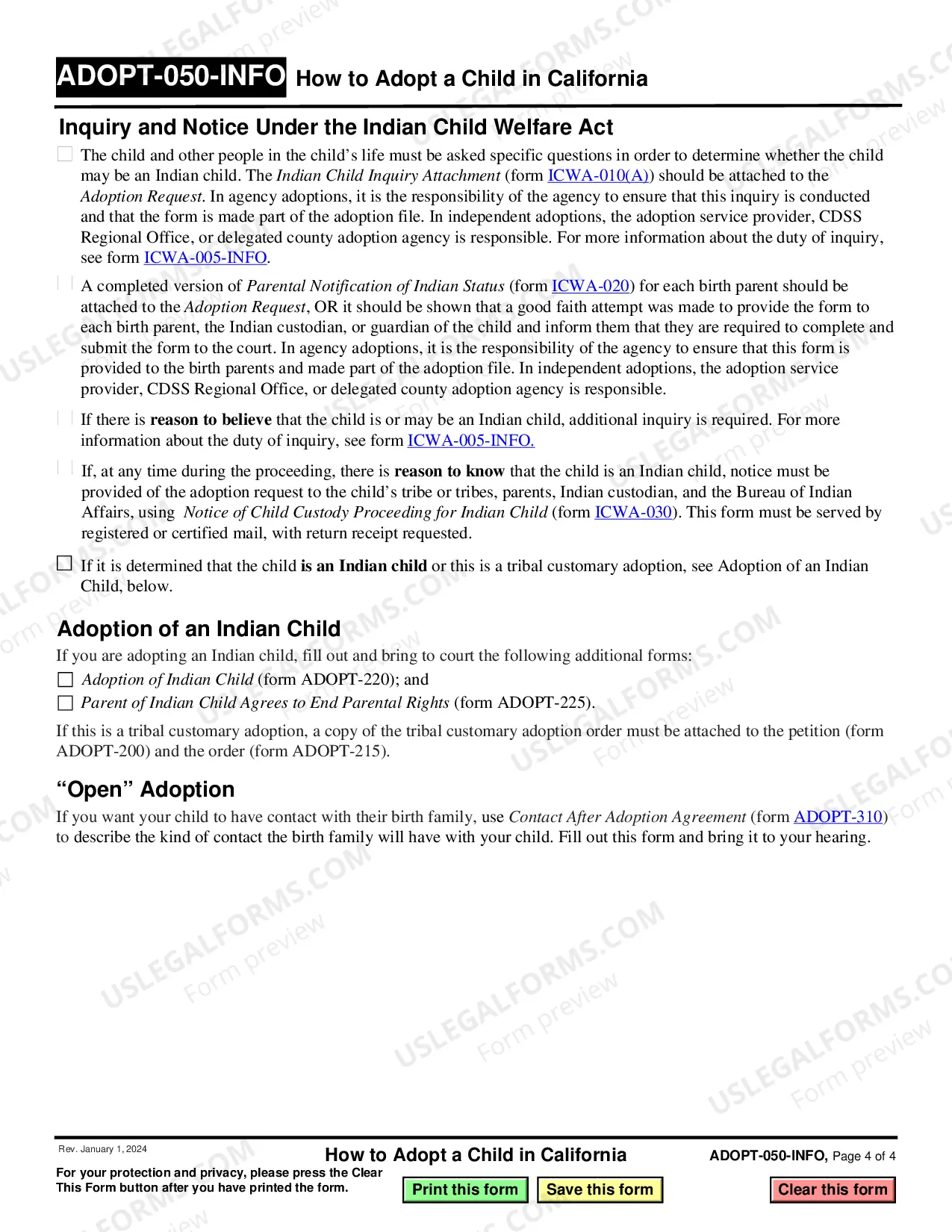 Preview How to Adopt a Child in California