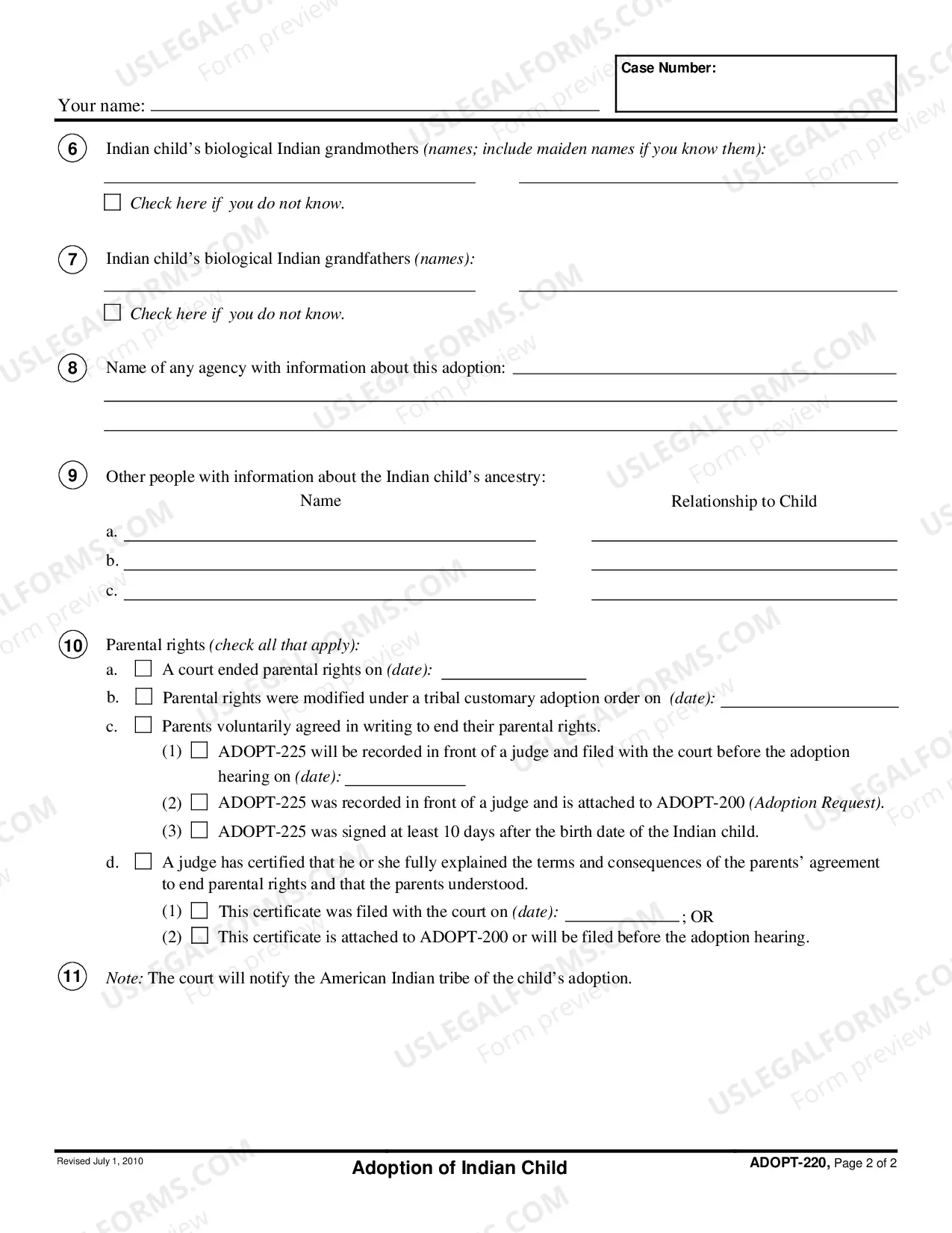 Preview Adoption of Indian Child